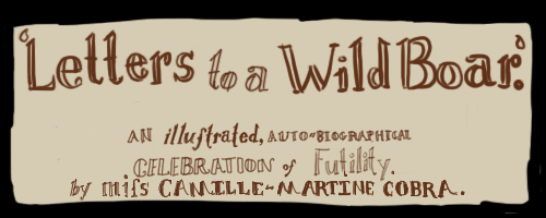 Letters to a Wild Boar